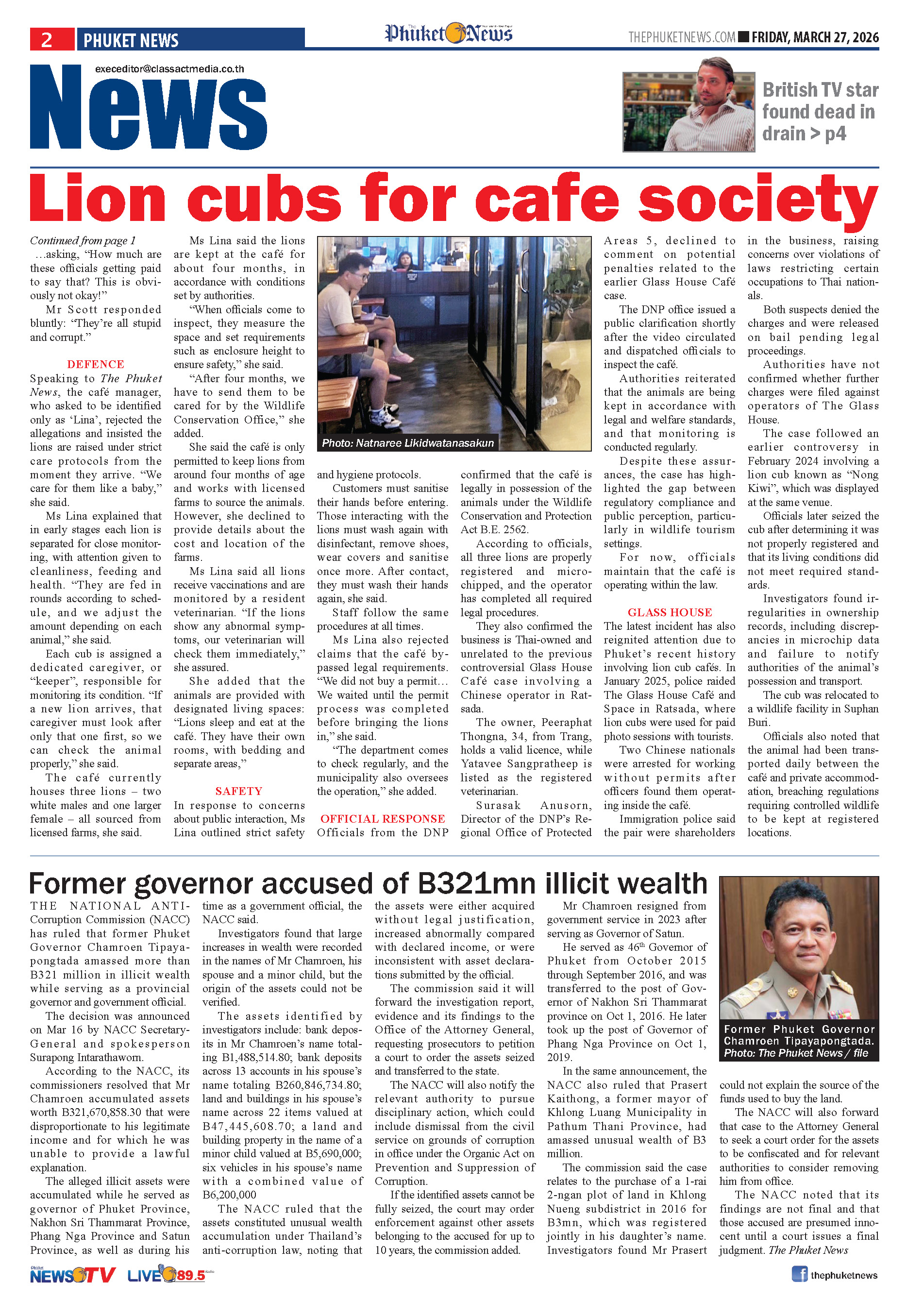 Phuket Newspaper - 27-03-2026 Page 2