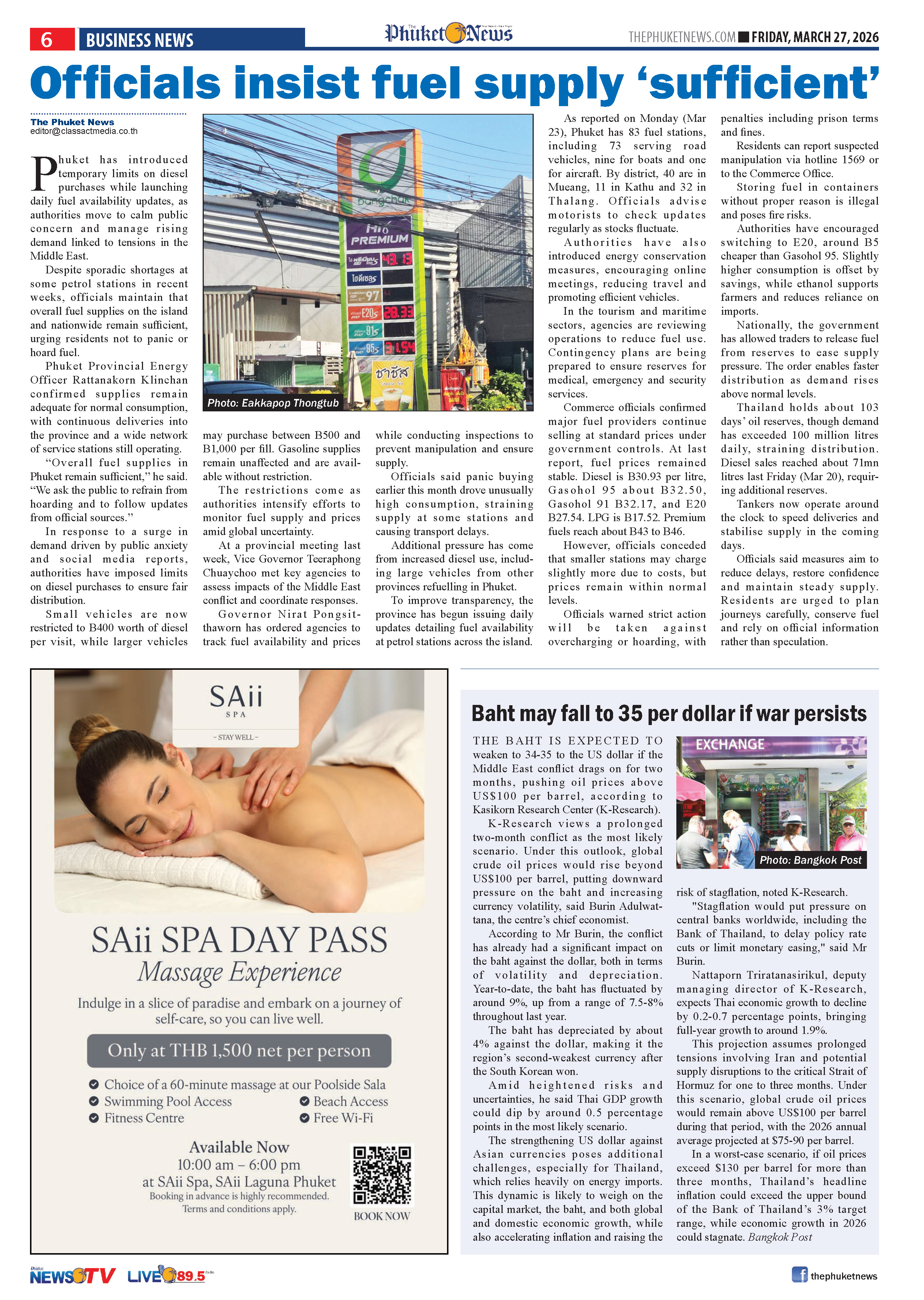Phuket Newspaper - 27-03-2026 Page 6
