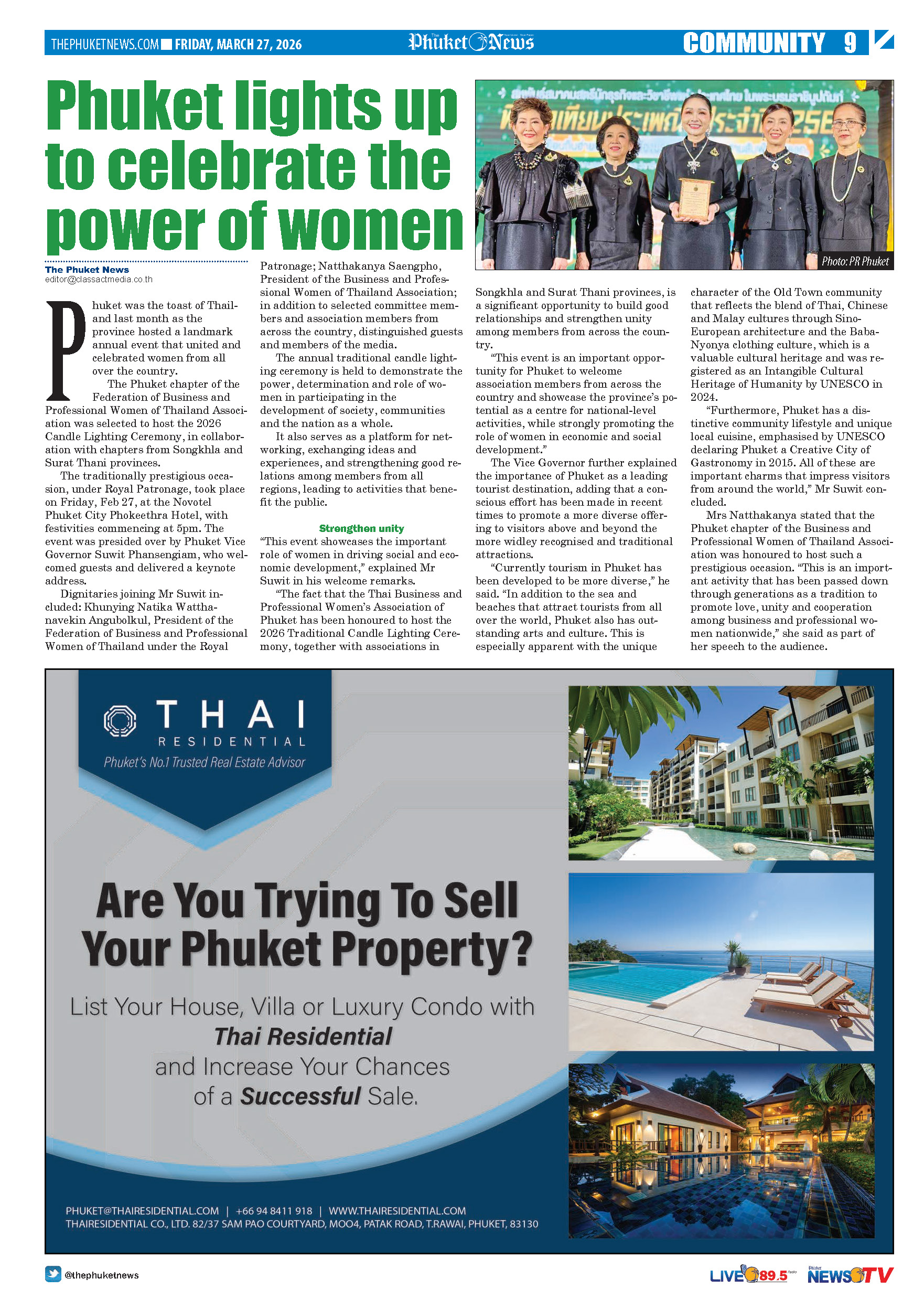 Phuket Newspaper - 27-03-2026 Page 9