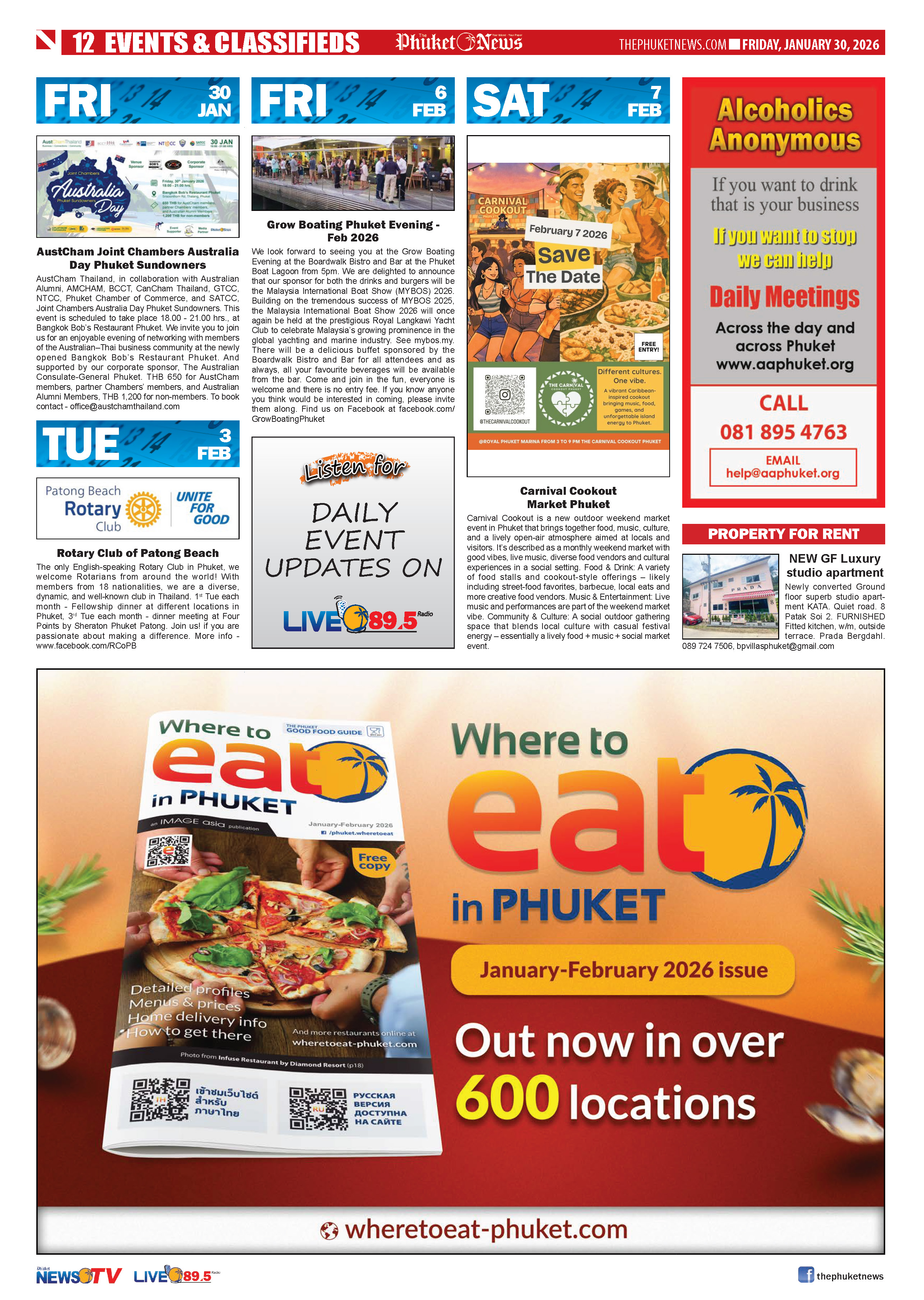 Phuket Newspaper - 30-01-2026 Page 12