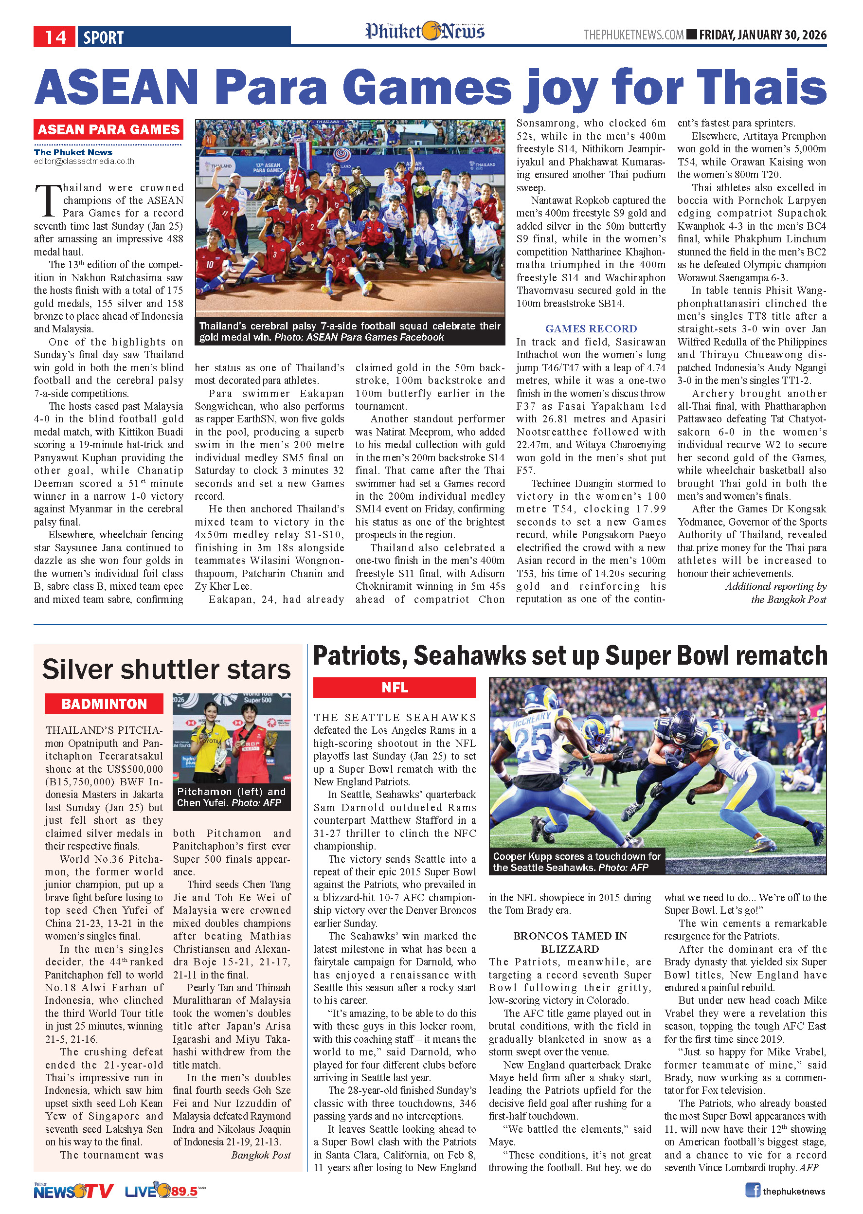 Phuket Newspaper - 30-01-2026 Page 14