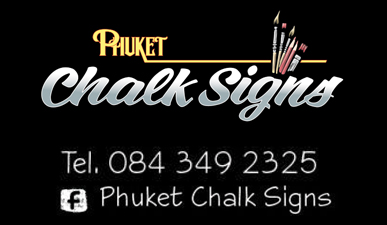 Phuket Chalk Signs