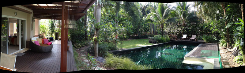 House with established garden