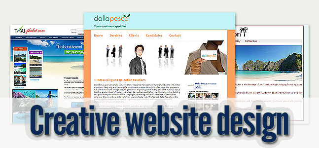 Creative webdesign - low rates