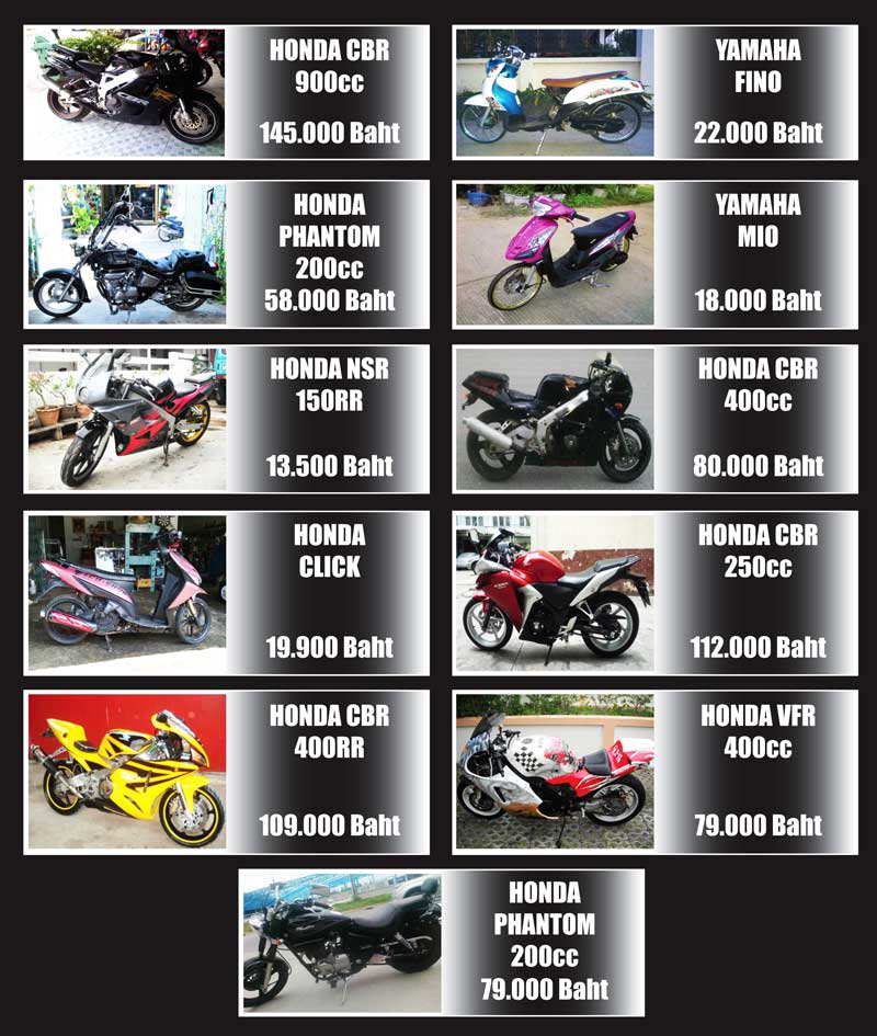 Clearance Sale Motorcycles