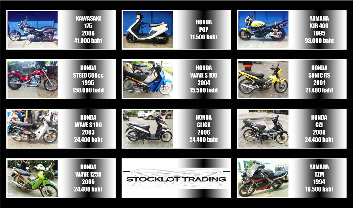 Offer Motorcycles 30/08/12