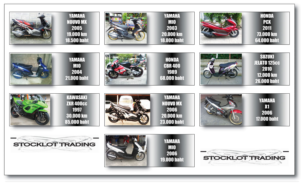 Offer Motorcycles 01/09/12