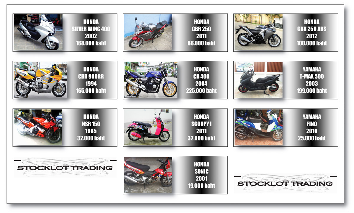 Offer Motorcycles 05/09/12