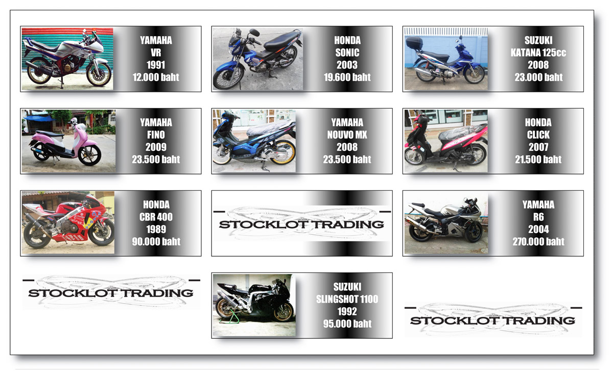 Offer Motorcycles 08/09/12