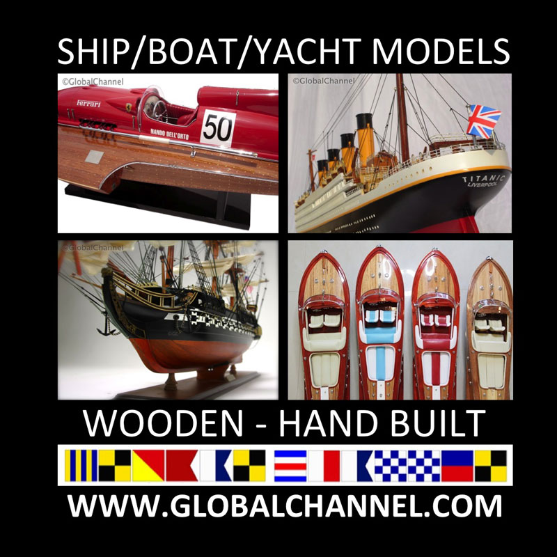 Wooden Ship/Boat/Yacht Models
