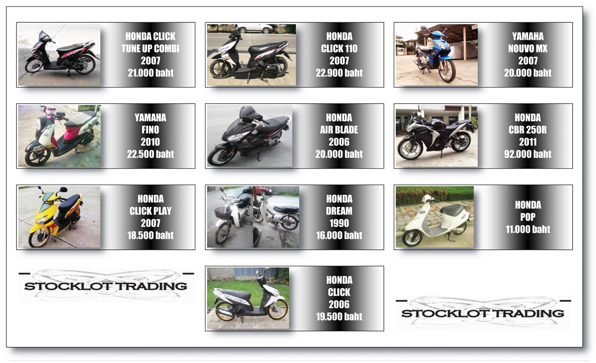 Offer Motorcycles 17/09/12
