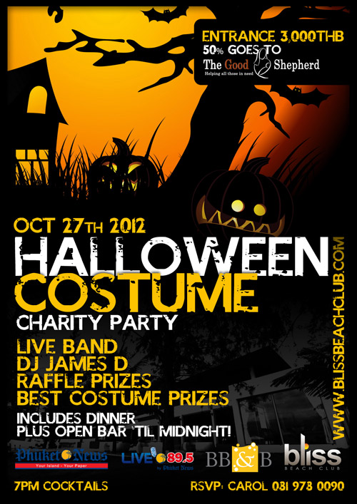 Haloween Costume Charity Party