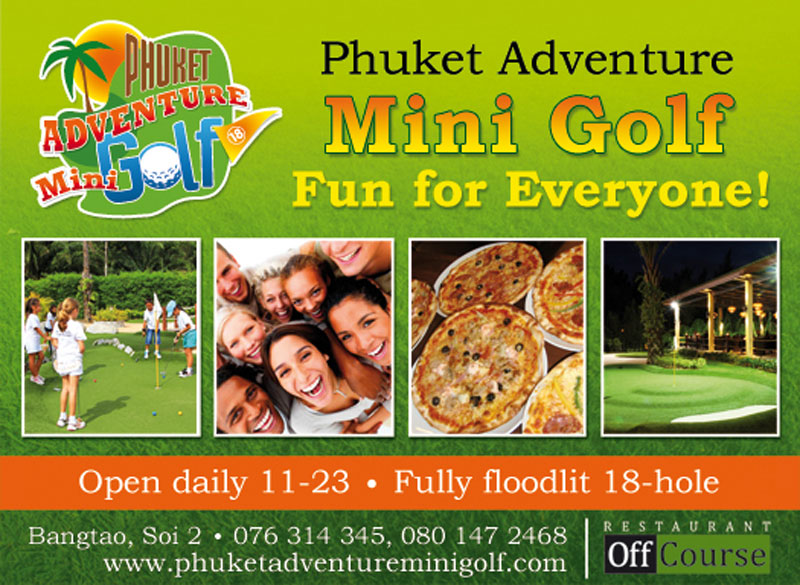 Phuket Adventure Mini Golf 1 Year Anniversary