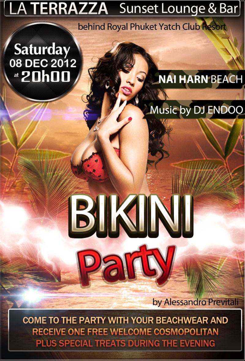 BIKINI PARTY at LA TERRAZZA