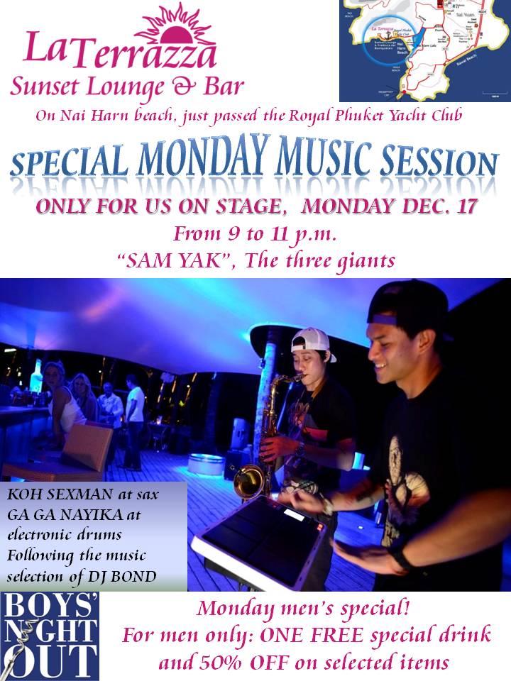SPECIAL MONDAY MUSIC SESSION