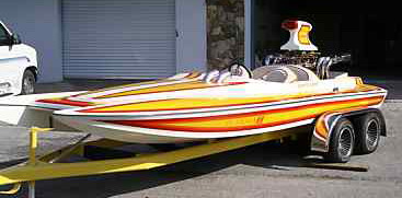 150kph Boat