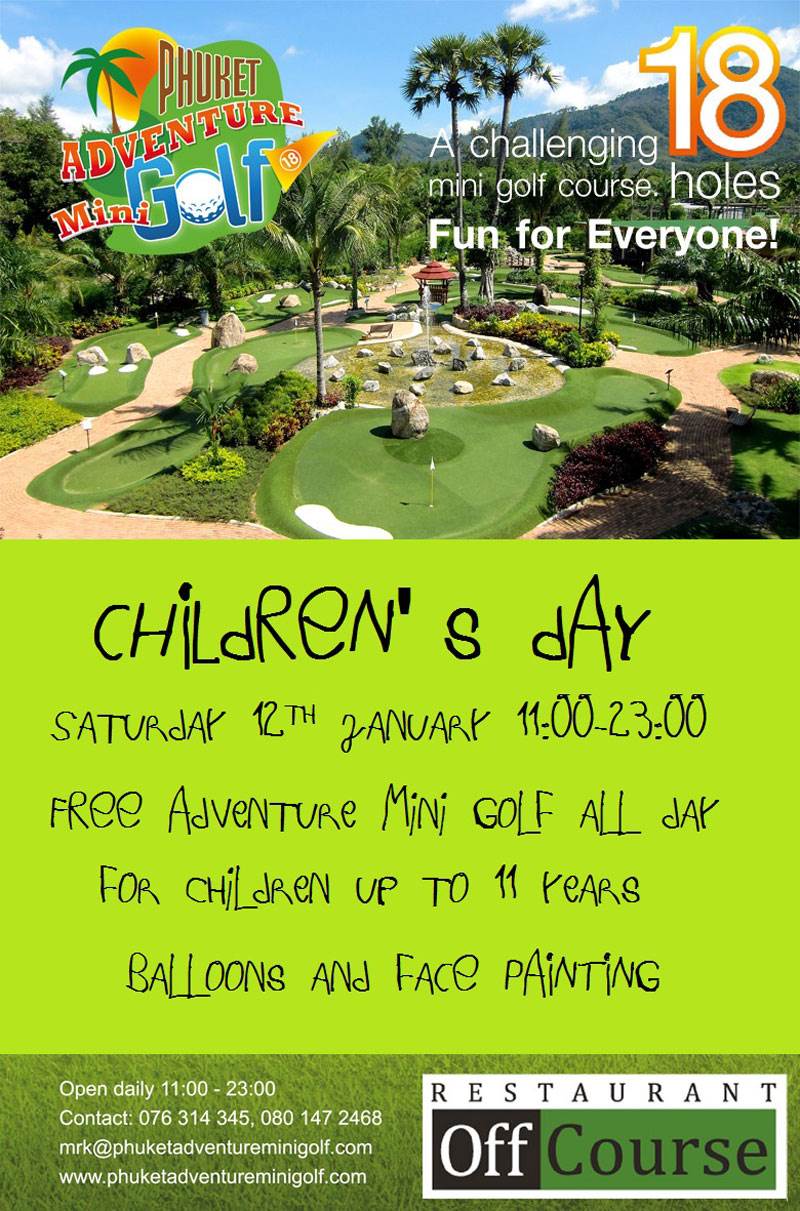 Children's Day - Putting Fun!