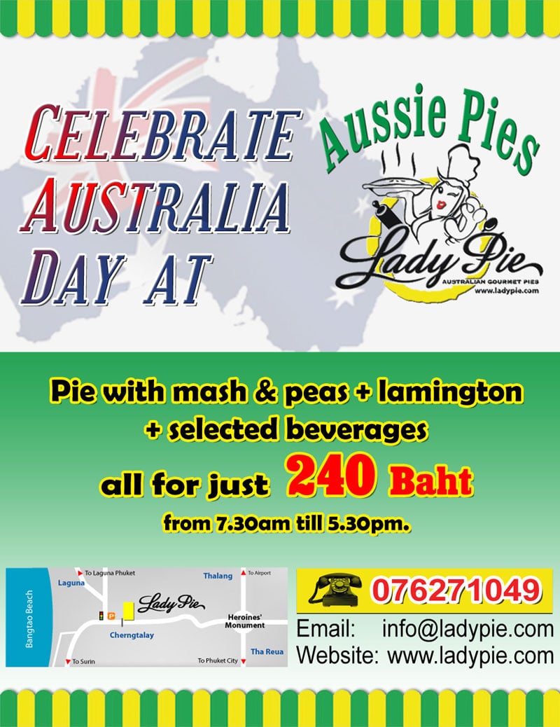 Australia Day @Lady Pie