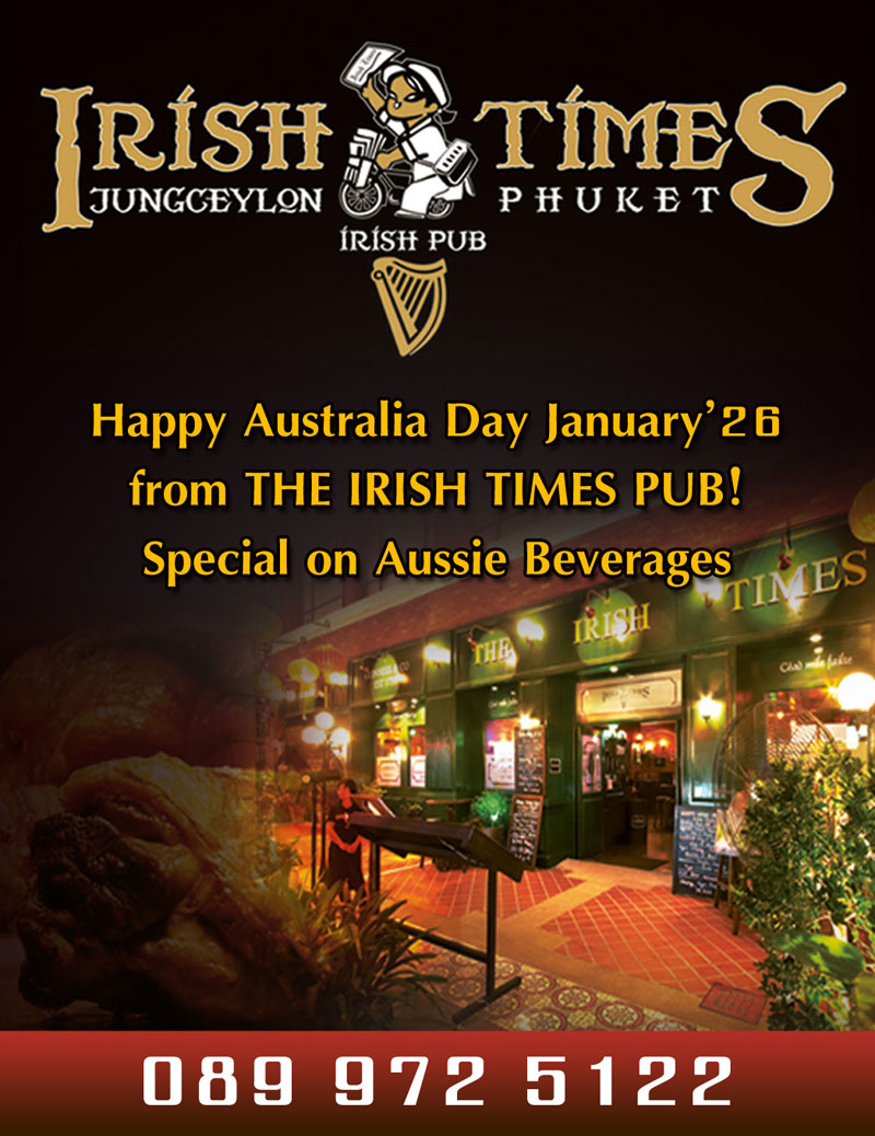 Australia Day @Irish Times