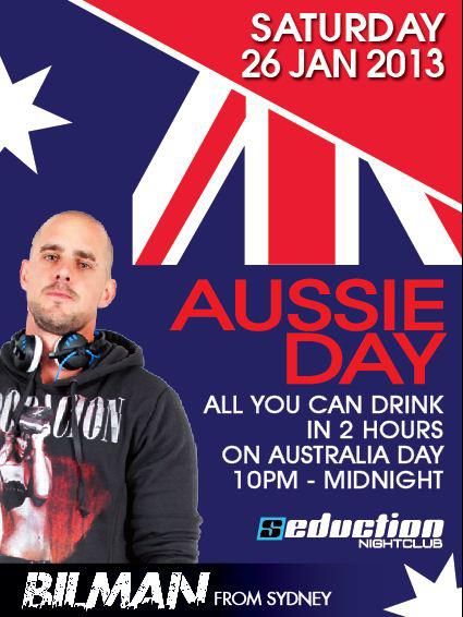 Australia Day @ Seduction