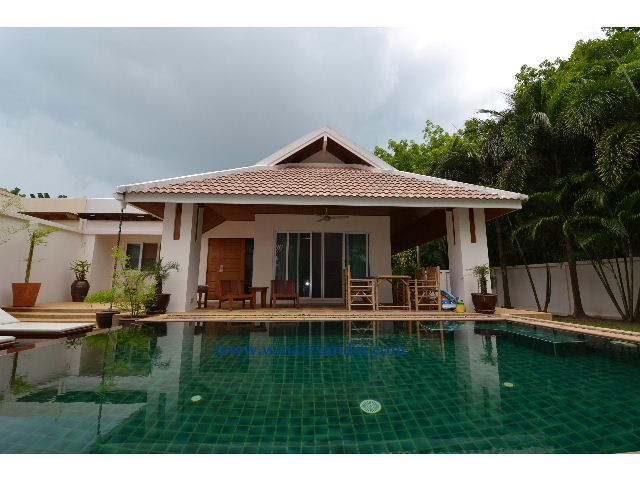 Set behind Hi walls Pool Villa
