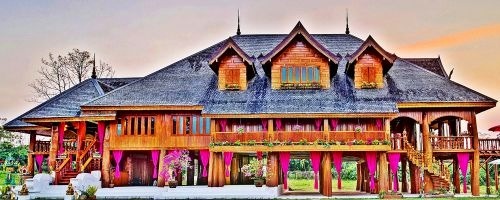 THE GIANT GOLDEN TEAK PALACE