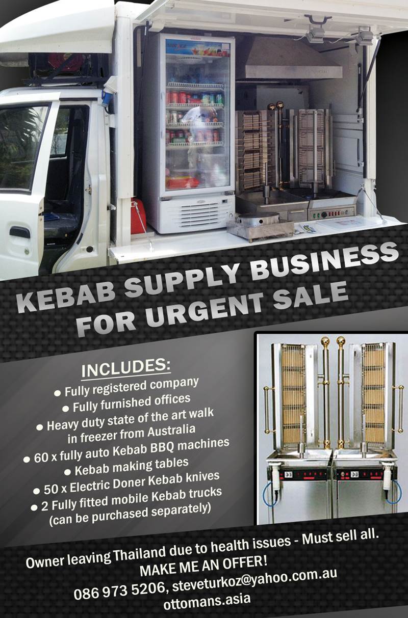 Kebab Supply Business For Sale