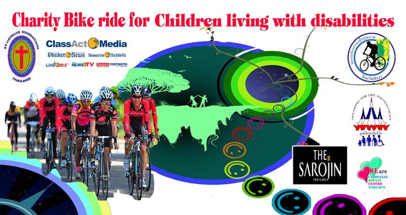 Charity Bike Ride in Khaolak