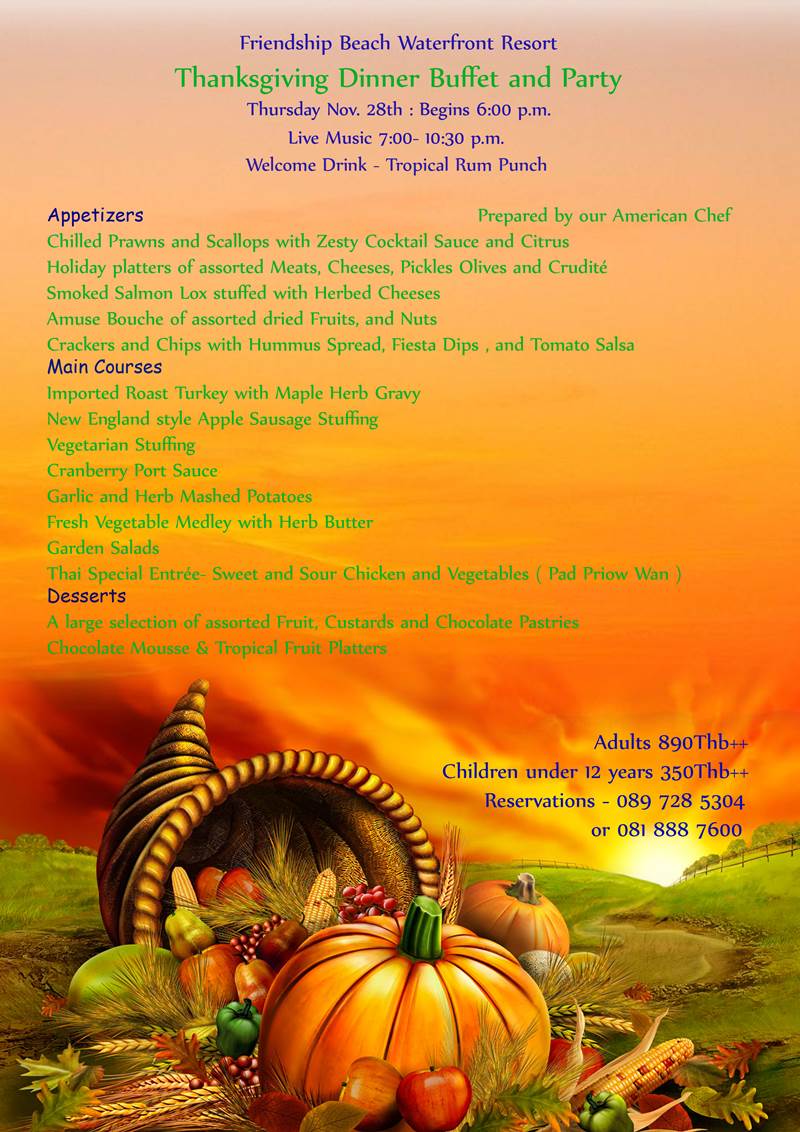 Thanksgiving Dinner & Party