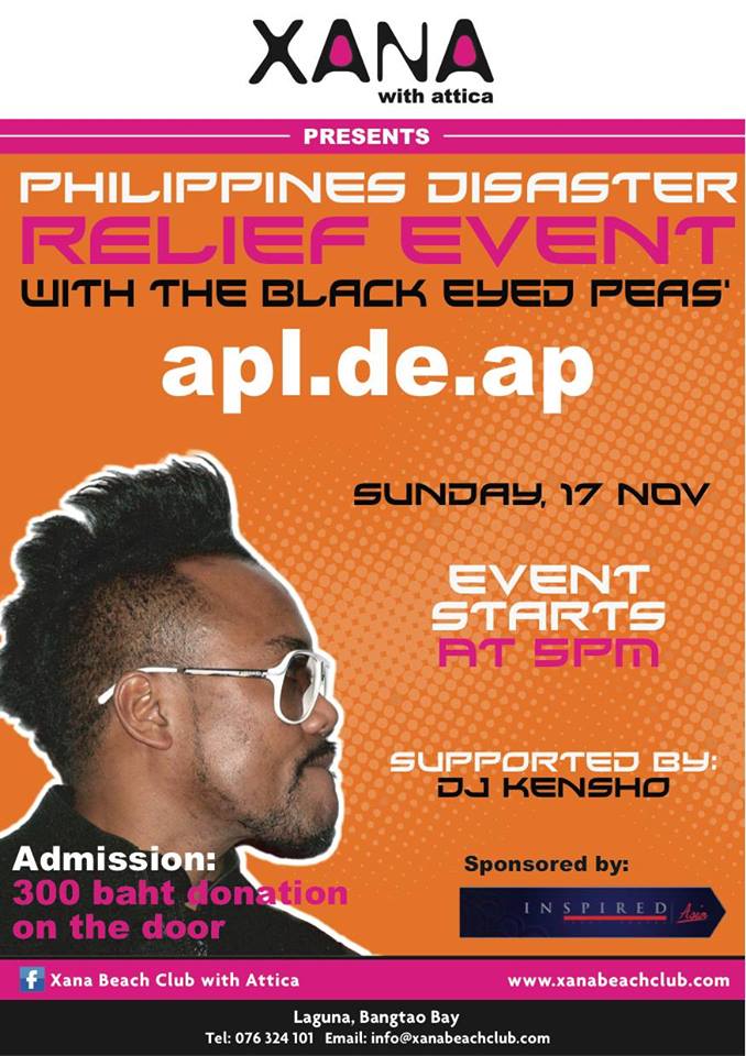 BLACKEYEDPEAS' DISASTER RELIEF
