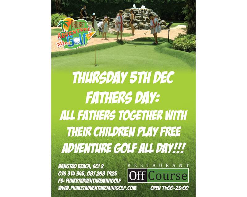 Father's Day 5th Dec - FREE!
