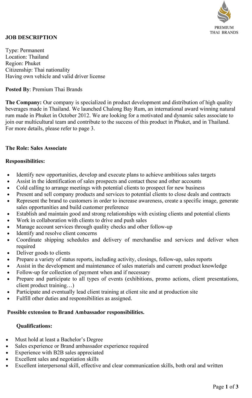 Sales Associate