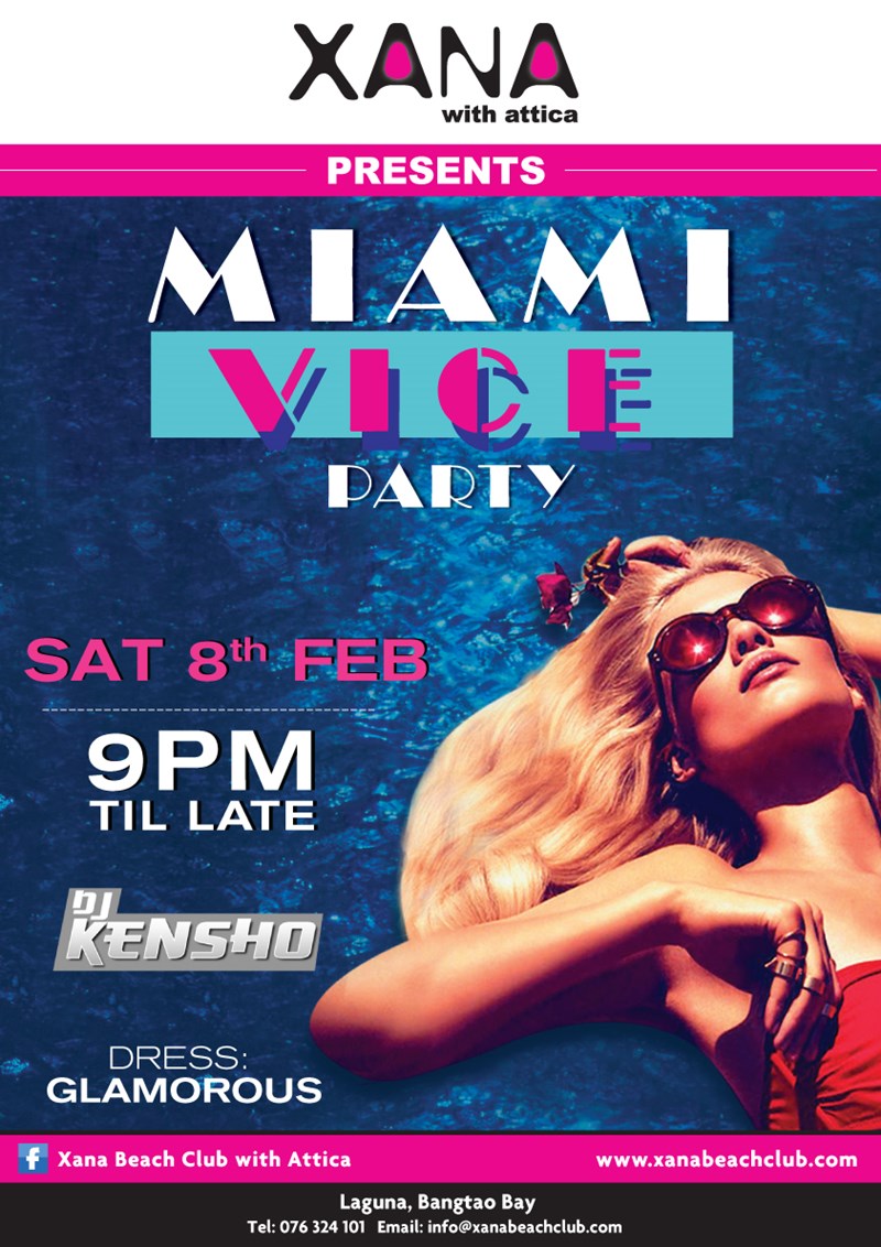 MIAMI VICE PARTY