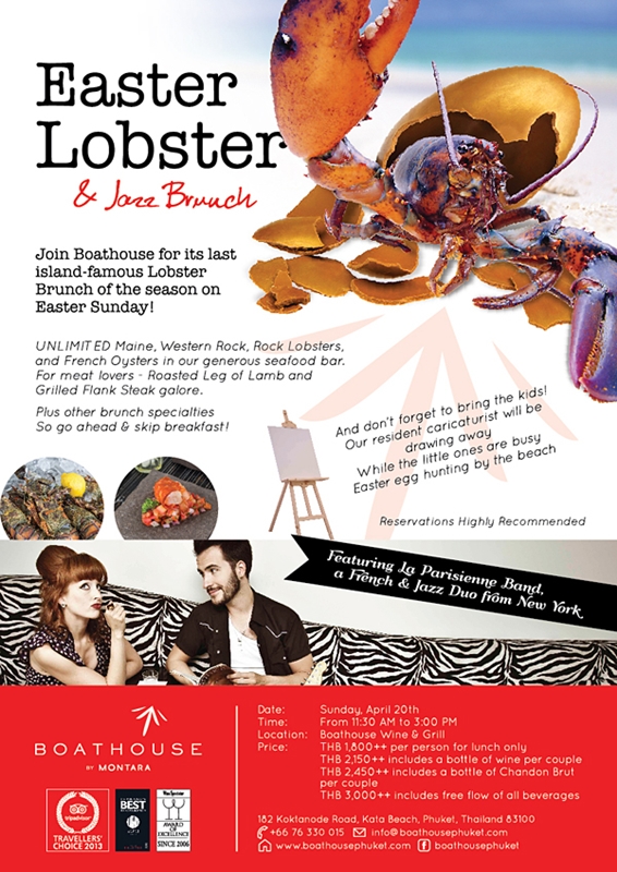 Easter Lobster & Jazz Brunch