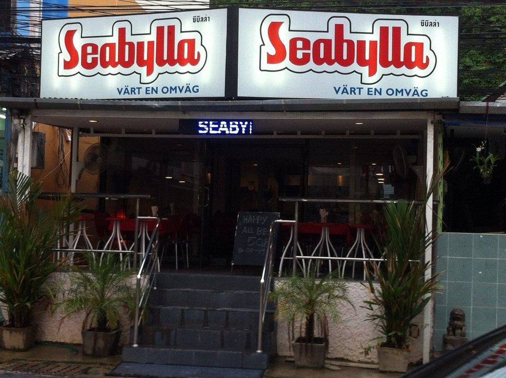 Restaurang/bar in busy area