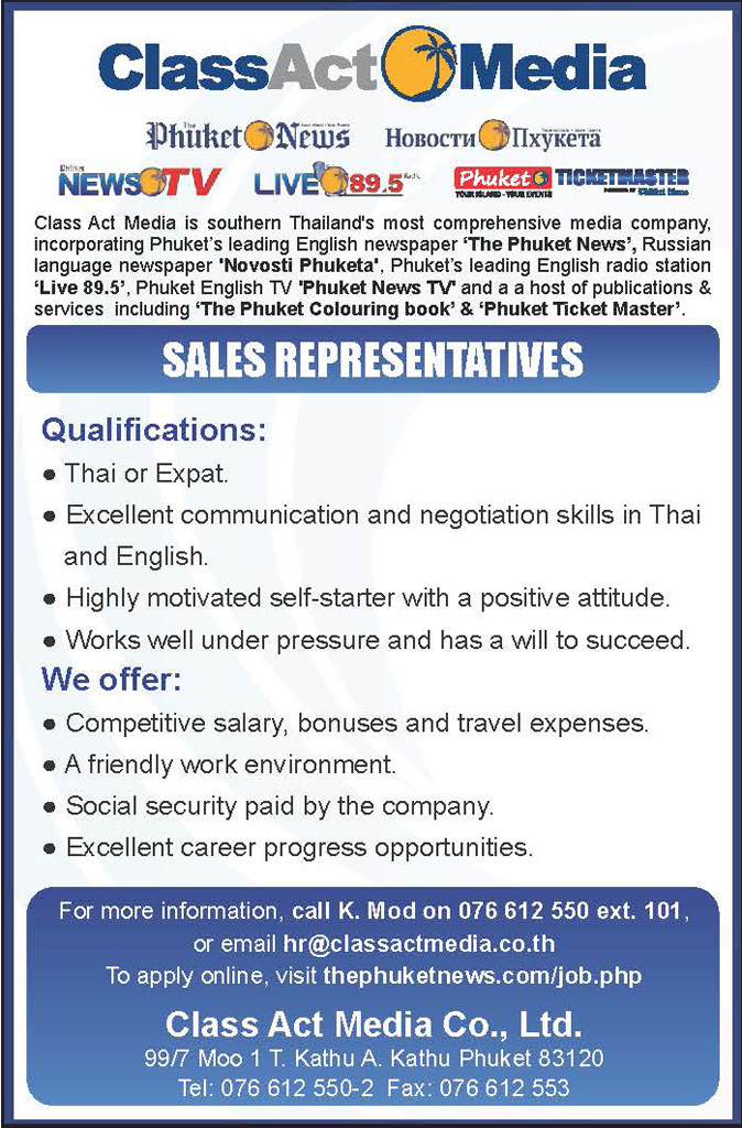 Sales Representatives