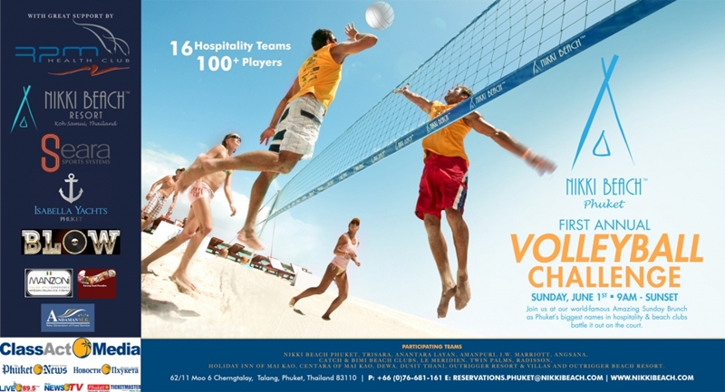 Nikki Beach 1st Annual Volleyball Challenge