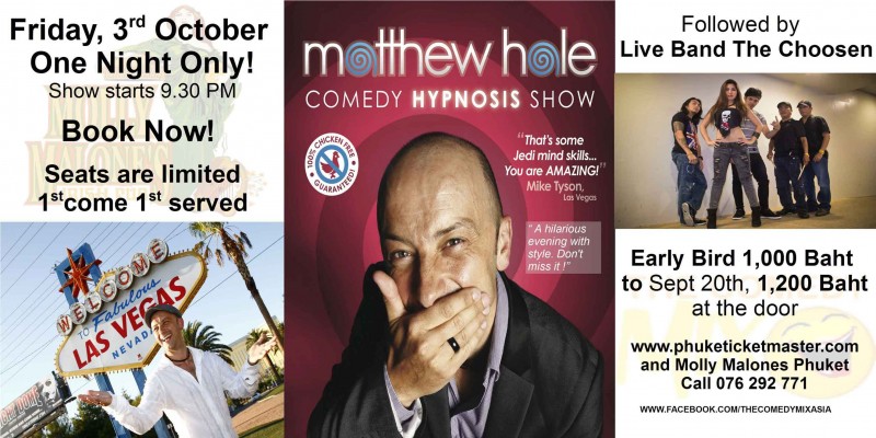 Matthew Hale Comedy Hypnosis Show