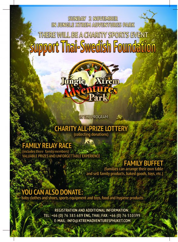 Charity Sports Event to support Thai-Swedish Foundation