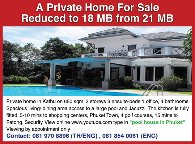 A Private Home For Sale Reduced to 18 MB or for Rent
