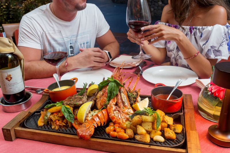 Dinner in the Dark at Bodega & Grill Restaurant