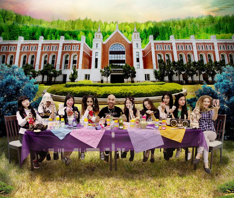 BISP Art exhibition - The Mad Artists Tea Party
