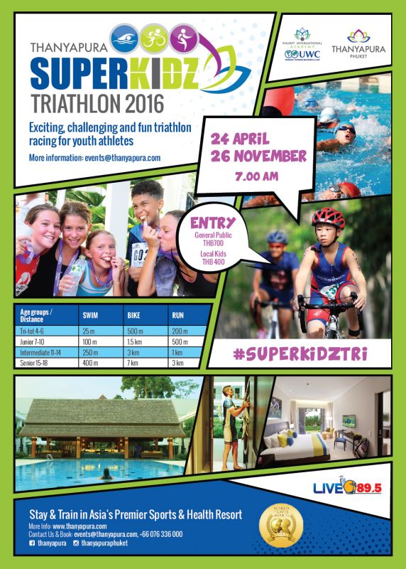 Thanyapura Superkidz Triathlon 2016