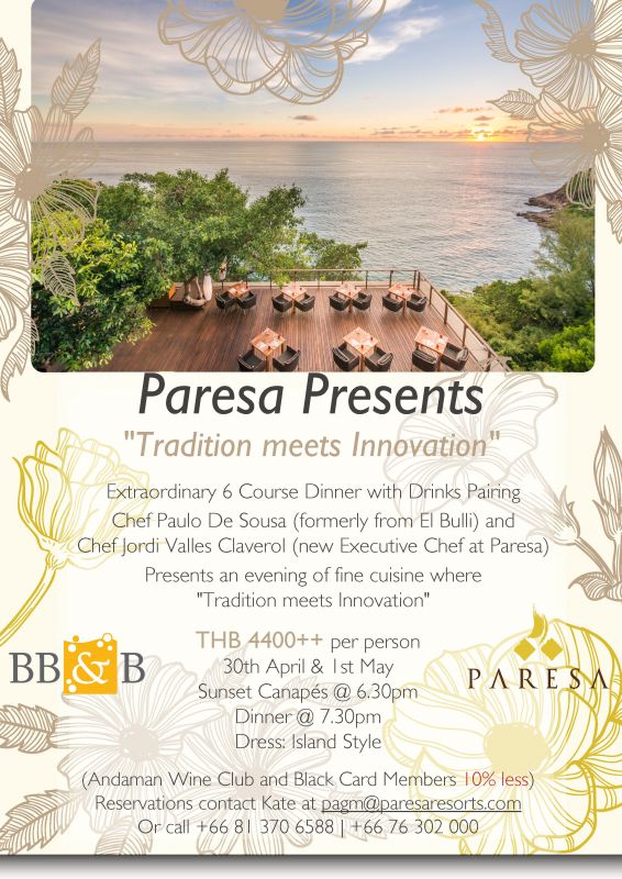 Tradition meets Innovation at Paresa