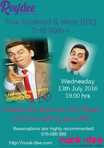 Dinner with Mr.Bean Thailand