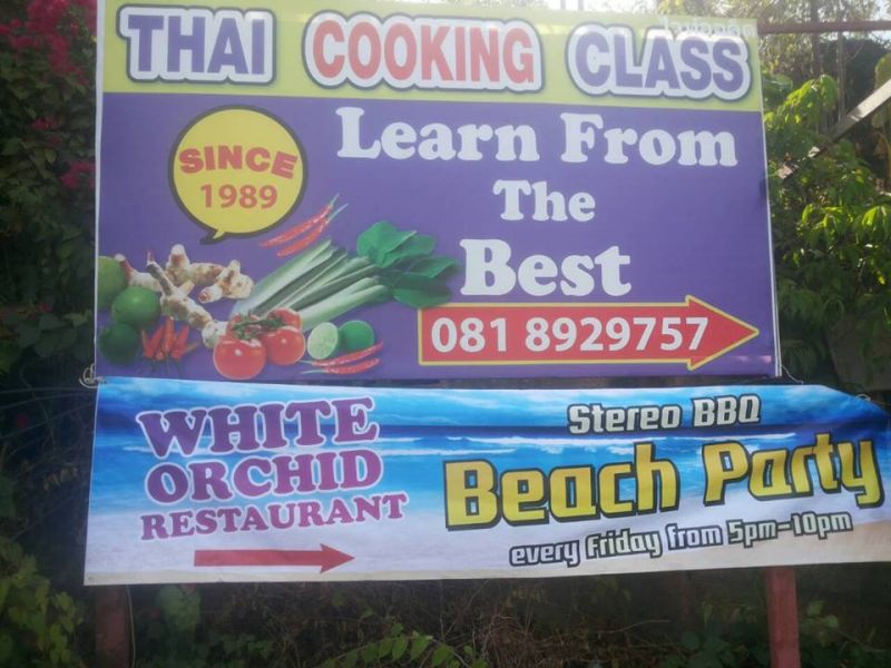 White Orchid Kamala Restaurant and Cooking school