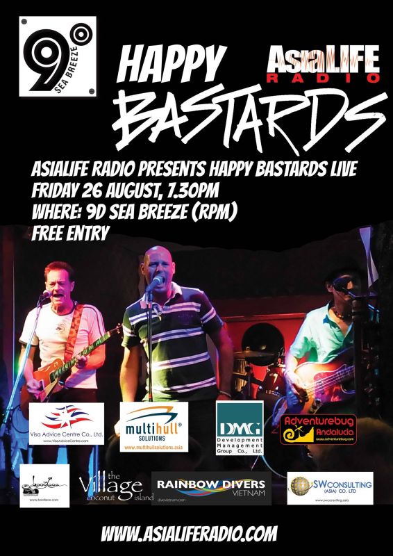 Happy Bastards band LIVE