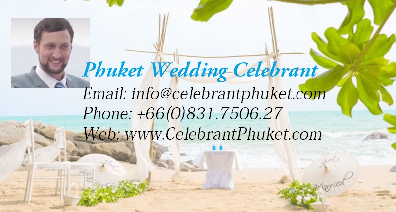 Phuket Celebrant: Wedding & MC