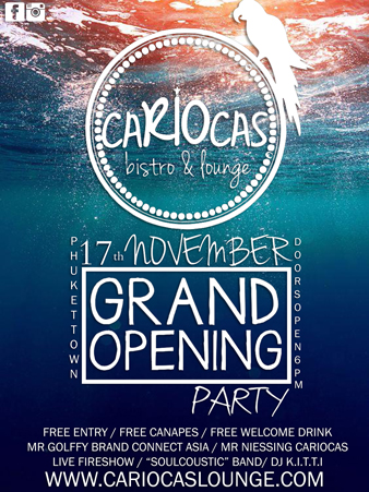 OFFICAL-GRAND OPENING-CARIOCAS