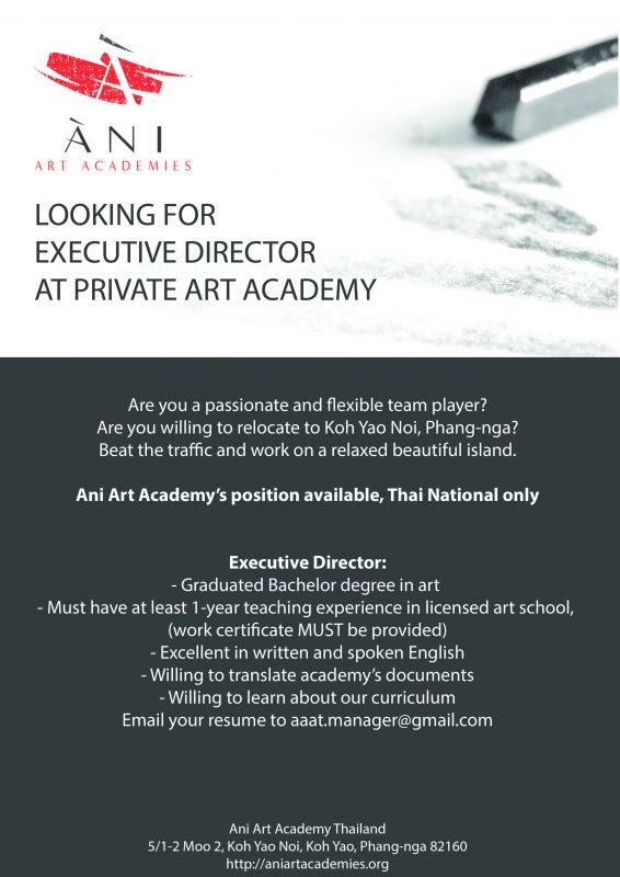 Looking for Executive Director